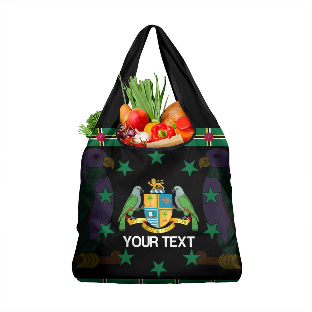 Personalized Dominica Sisserou Parrot Simple Style Grocery Bag