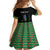 Personalized Dominica Sisserou Parrot Simple Style Kid Short Sleeve Dress - Wonder Print Shop