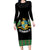 Personalized Dominica Sisserou Parrot Simple Style Long Sleeve Bodycon Dress - Wonder Print Shop