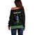 Personalized Dominica Sisserou Parrot Simple Style Off Shoulder Sweater - Wonder Print Shop