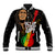 Legend Bob Get Up Stand Up Baseball Jacket Reggae Multicolored LT9 - Wonder Print Shop