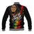 Legend Bob Get Up Stand Up Baseball Jacket Reggae Multicolored LT9 - Wonder Print Shop