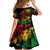 Rastafarian Lion Legend Bob Family Matching Off Shoulder Maxi Dress and Hawaiian Shirt Reggae Festival Sketch Portrait LT9 - Wonder Print Shop
