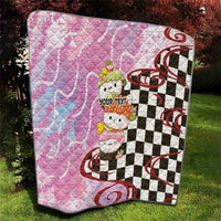 Personalized Japanese Kawaii Sushi Roll Quilt Wagara Palaka Pattern