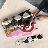 Personalized Japanese Kawaii Sushi Roll Umbrella Wagara Palaka Pattern