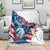 Personalized United States Independence Day Blanket Statue of Liberty Happy 4th Of July