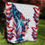 Personalized United States Independence Day Quilt Statue of Liberty Happy 4th Of July