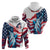 Personalized United States Independence Day Zip Hoodie Statue of Liberty Happy 4th Of July - Wonder Print Shop