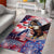 Personalized American Eagles 4th of July Area Rug USA Independence Day LT9 - Wonder Print Shop