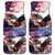 Personalized American Eagles 4th of July Car Mats USA Independence Day LT9 - Wonder Print Shop