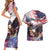 Personalized American Eagles 4th of July Couples Matching Short Sleeve Bodycon Dress and Hawaiian Shirt USA Independence Day LT9 - Wonder Print Shop