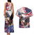 Personalized American Eagles 4th of July Couples Matching Tank Maxi Dress and Hawaiian Shirt USA Independence Day LT9 - Wonder Print Shop