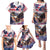 Personalized American Eagles 4th of July Family Matching Puletasi and Hawaiian Shirt USA Independence Day - Wonder Print Shop