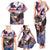 Personalized American Eagles 4th of July Family Matching Tank Maxi Dress and Hawaiian Shirt USA Independence Day - Wonder Print Shop