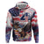 Personalized American Eagles 4th of July Hoodie USA Independence Day - Wonder Print Shop