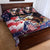 Personalized American Eagles 4th of July Quilt Bed Set USA Independence Day - Wonder Print Shop