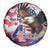 Personalized American Eagles 4th of July Spare Tire Cover USA Independence Day