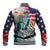 Personalized 4th of July USA Statue of Liberty Baseball Jacket Happy Independence Day LT9 - Wonder Print Shop