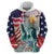 Personalized 4th of July USA Statue of Liberty Hoodie Happy Independence Day - Wonder Print Shop