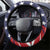 4th of July USA Statue of Liberty Steering Wheel Cover Happy Independence Day - Wonder Print Shop