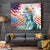 Personalized 4th of July USA Statue of Liberty Tapestry Happy Independence Day