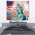 Personalized 4th of July USA Statue of Liberty Tapestry Happy Independence Day