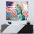 Personalized 4th of July USA Statue of Liberty Tapestry Happy Independence Day