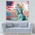 Personalized 4th of July USA Statue of Liberty Tapestry Happy Independence Day