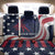 Custom USA Rugby Back Car Seat Cover The Eagles Summer Paris 2024 LT9 - Wonder Print Shop