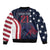 Custom USA Rugby Bomber Jacket The Eagles Summer Paris 2024 LT9 - Wonder Print Shop