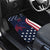 Custom USA Rugby Car Mats The Eagles Summer Paris 2024 LT9 - Wonder Print Shop