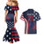 Custom USA Rugby Couples Matching Mermaid Dress and Hawaiian Shirt The Eagles Summer Paris 2024 LT9 - Wonder Print Shop