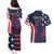 Custom USA Rugby Couples Matching Puletasi and Hawaiian Shirt The Eagles Summer Paris 2024 LT9 - Wonder Print Shop