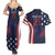 Custom USA Rugby Couples Matching Summer Maxi Dress and Hawaiian Shirt The Eagles Summer Paris 2024 LT9 - Wonder Print Shop