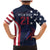 Custom USA Rugby Family Matching Mermaid Dress and Hawaiian Shirt The Eagles Summer Paris 2024 LT9 - Wonder Print Shop