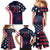 Custom USA Rugby Family Matching Mermaid Dress and Hawaiian Shirt The Eagles Summer Paris 2024 LT9 - Wonder Print Shop