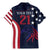 Custom USA Rugby Family Matching Mermaid Dress and Hawaiian Shirt The Eagles Summer Paris 2024 LT9 - Wonder Print Shop