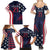 Custom USA Rugby Family Matching Summer Maxi Dress and Hawaiian Shirt The Eagles Summer Paris 2024 - Wonder Print Shop