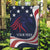 Custom USA Rugby Garden Flag The Eagles Summer Paris 2024 - Wonder Print Shop