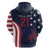 Custom USA Rugby Hoodie The Eagles Summer Paris 2024 - Wonder Print Shop