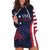 Custom USA Rugby Hoodie Dress The Eagles Summer Paris 2024 - Wonder Print Shop