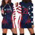 Custom USA Rugby Hoodie Dress The Eagles Summer Paris 2024 - Wonder Print Shop