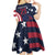 Custom USA Rugby Kid Short Sleeve Dress The Eagles Summer Paris 2024 - Wonder Print Shop