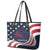 Custom USA Rugby Leather Tote Bag The Eagles Summer Paris 2024 - Wonder Print Shop