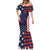 Custom USA Rugby Mermaid Dress The Eagles Summer Paris 2024 - Wonder Print Shop