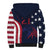 Custom USA Rugby Sherpa Hoodie The Eagles Summer Paris 2024