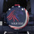 Custom USA Rugby Spare Tire Cover The Eagles Summer Paris 2024