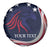 Custom USA Rugby Spare Tire Cover The Eagles Summer Paris 2024