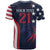 Custom USA Rugby T Shirt The Eagles Summer Paris 2024