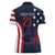 Custom USA Rugby Women Polo Shirt The Eagles Summer Paris 2024